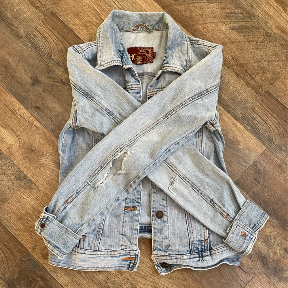 Y2K Hollister fitted Jean Jacket | S